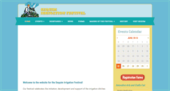 Desktop Screenshot of irrigationfestival.com